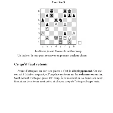 Page d’exercice À vous de jouer avec diagramme